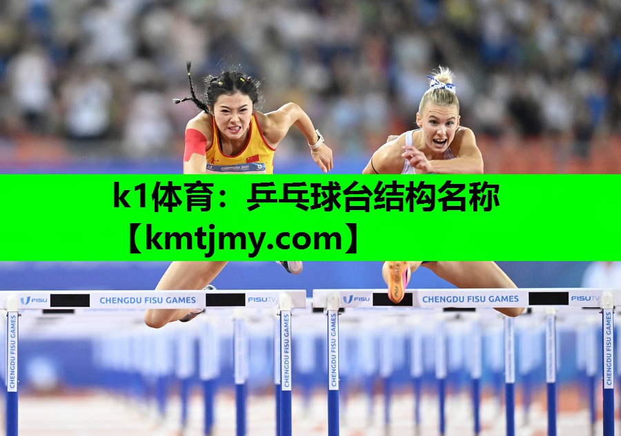 乒乓球台结构名称